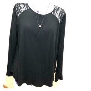 H&M Black Long Sleeved Shirt (L)